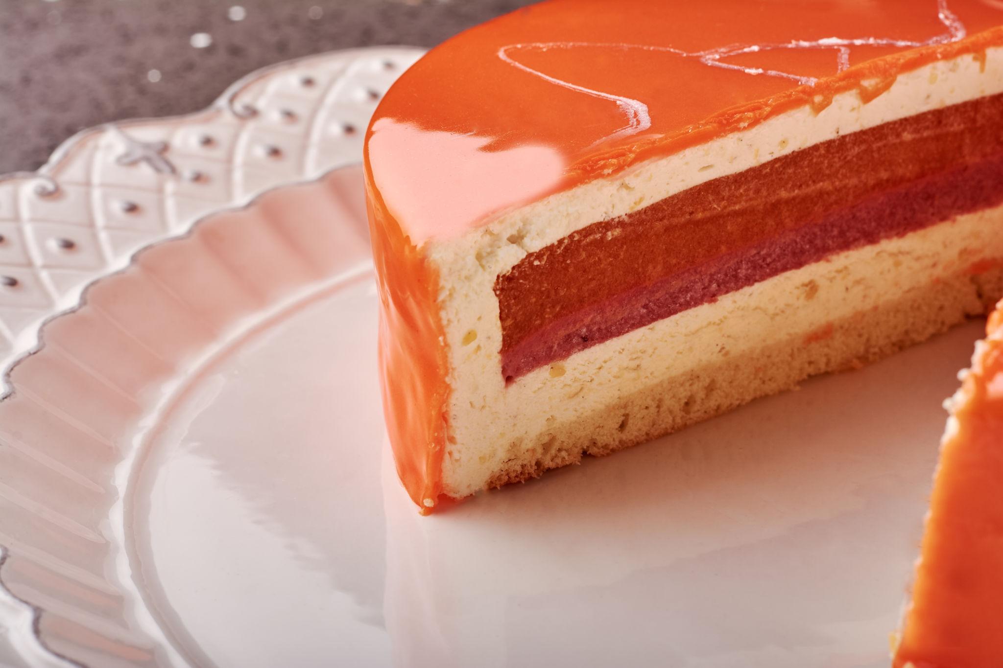 mirror glaze cake slice mirror glaze cake slice